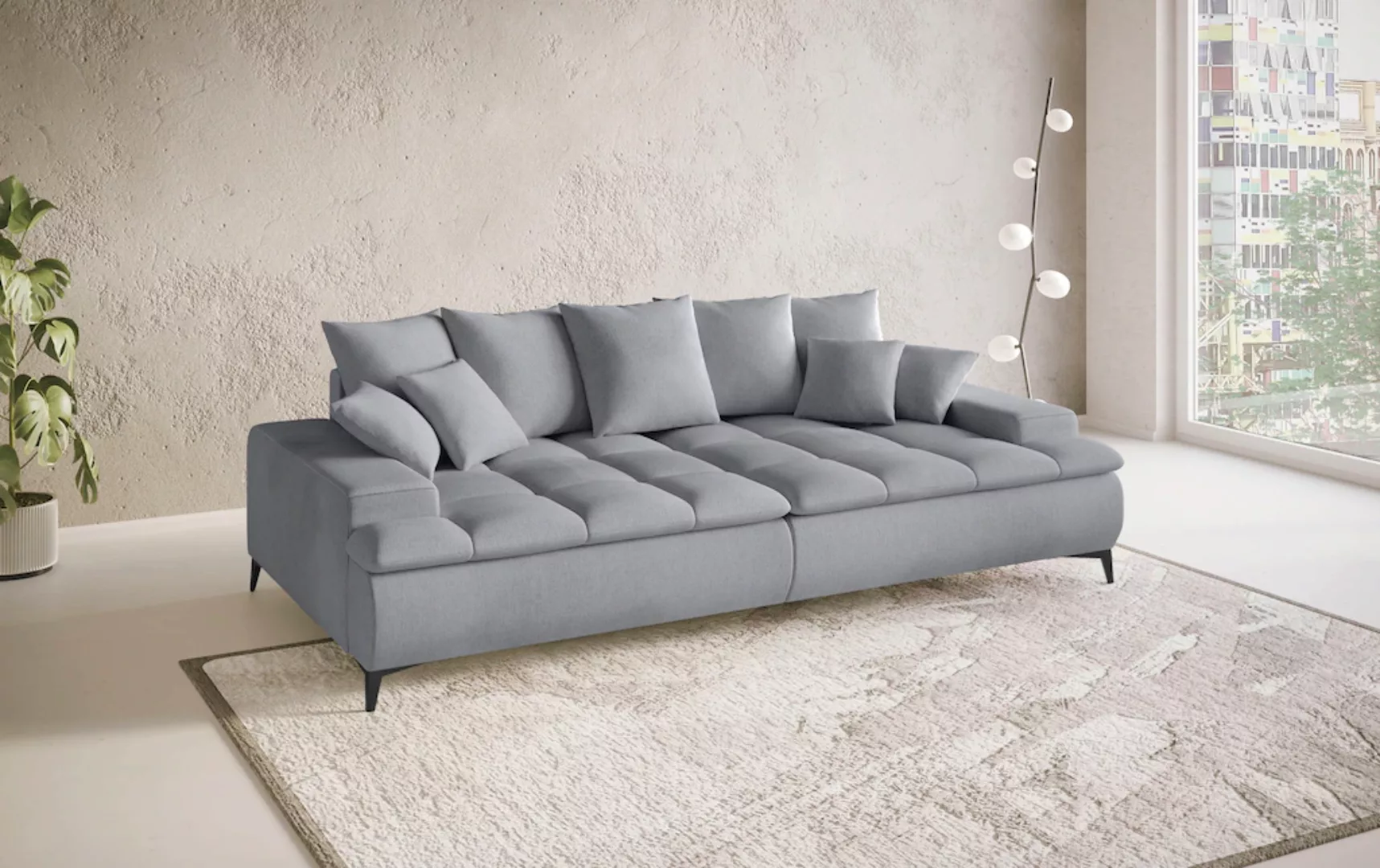 Mr. Couch Big-Sofa "Haiti III", Mit Kaltschaum, bis 140 kg belastbar günstig online kaufen