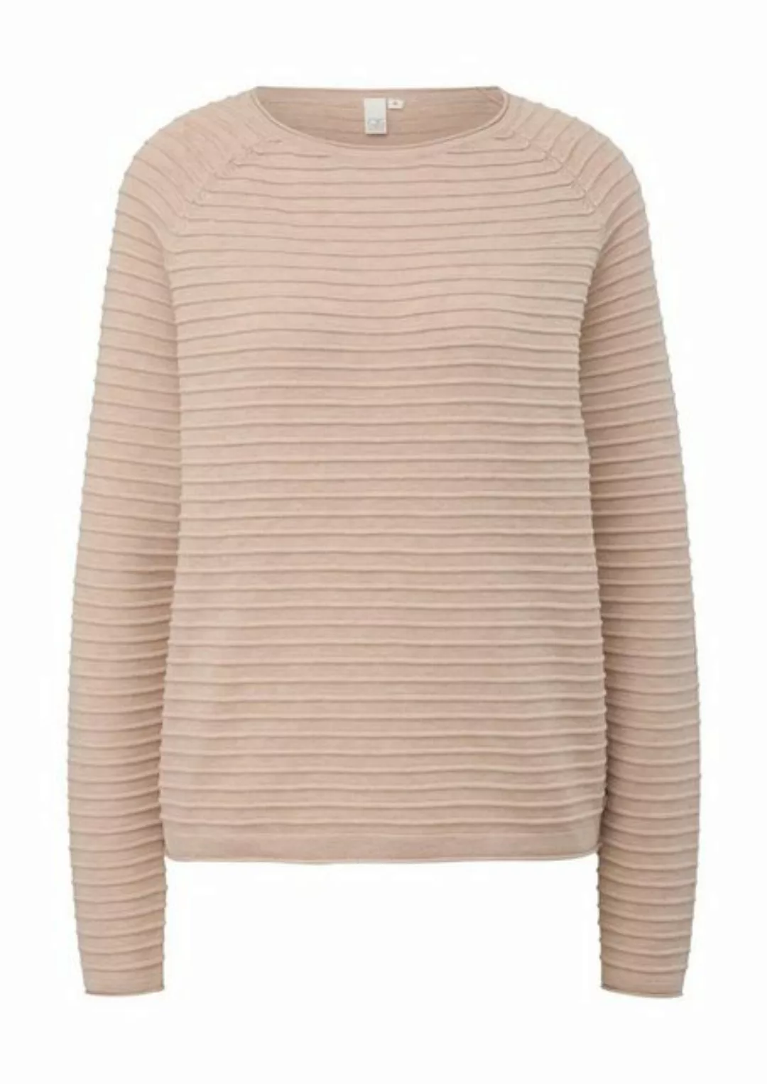 QS Sweatshirt Strickpullover, BROWN günstig online kaufen
