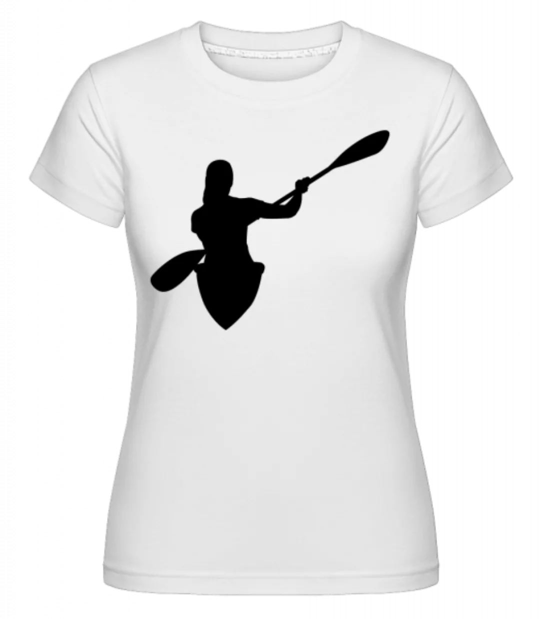 Kayak Shape Black · Shirtinator Frauen T-Shirt günstig online kaufen