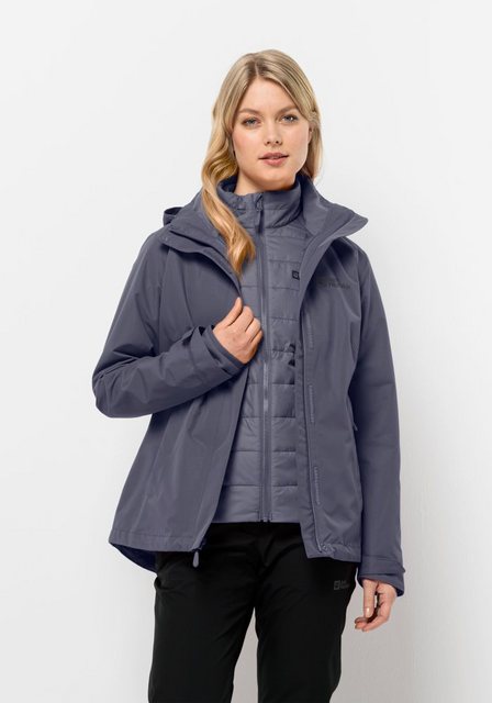 Jack Wolfskin 3-in-1-Funktionsjacke "GEISSHORN 3IN1 JKT W", (2 teilig), mit günstig online kaufen