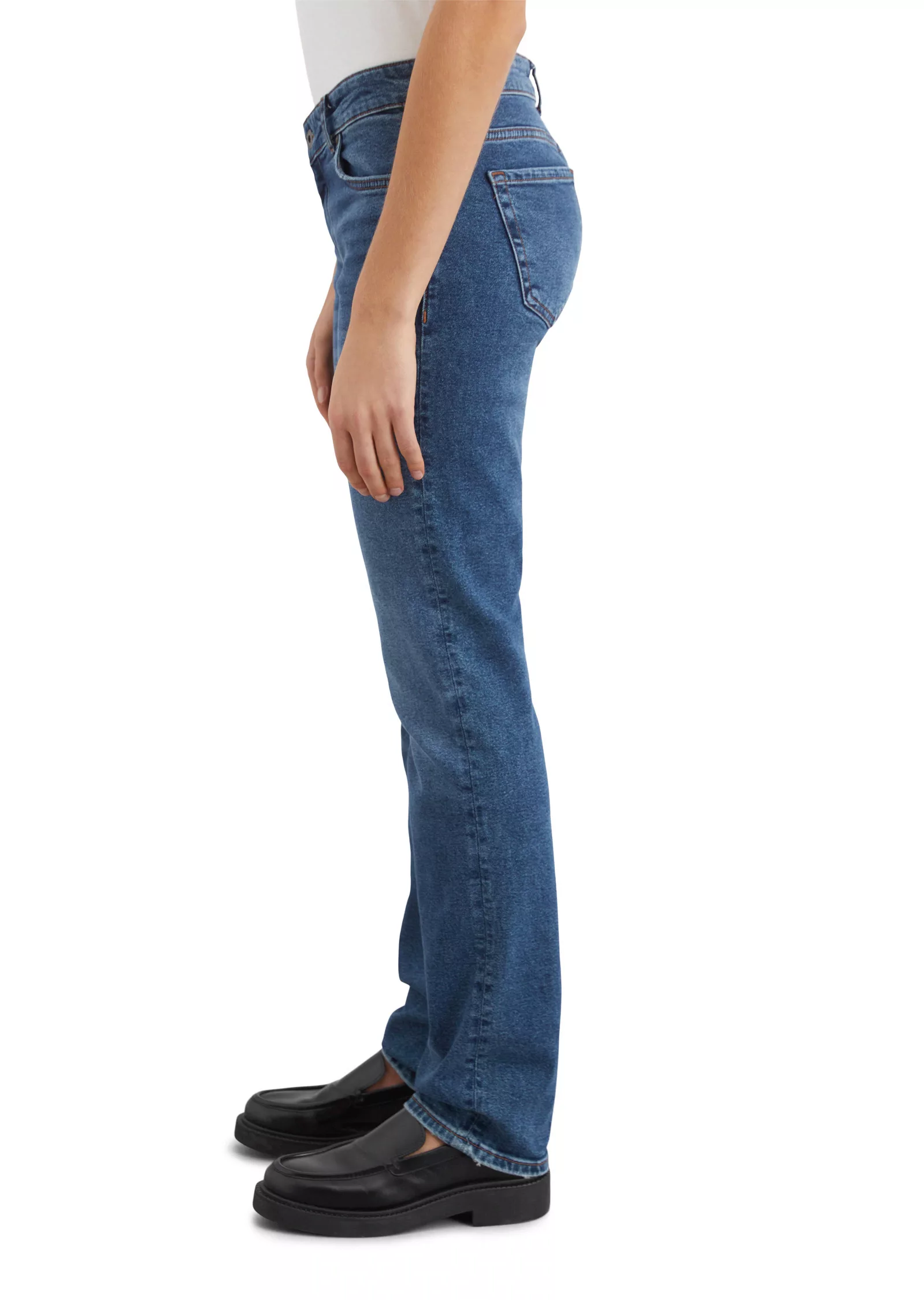 Marc OPolo Straight-Jeans "aus Bio-Baumwolle-Mix" günstig online kaufen