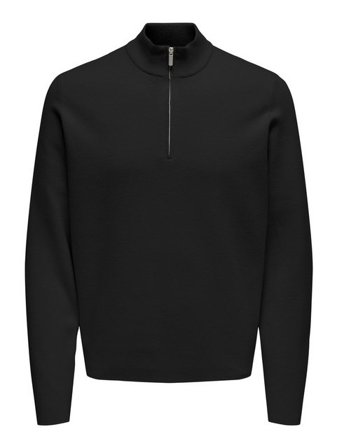 ONLY & SONS Troyer ONSCOOPER REG 12 HALF ZIP HIGH NECK KNIT günstig online kaufen