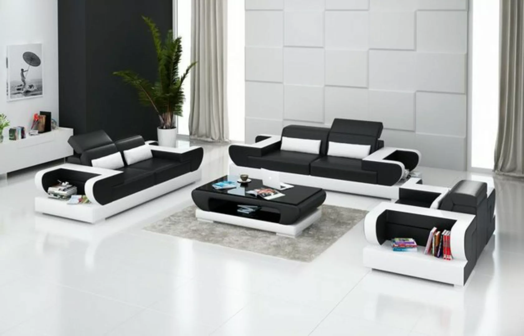 JVmoebel Sofa Luxus Rote Sofagarnitur 3+2 modernes Design Stilvoll Neu, Mad günstig online kaufen
