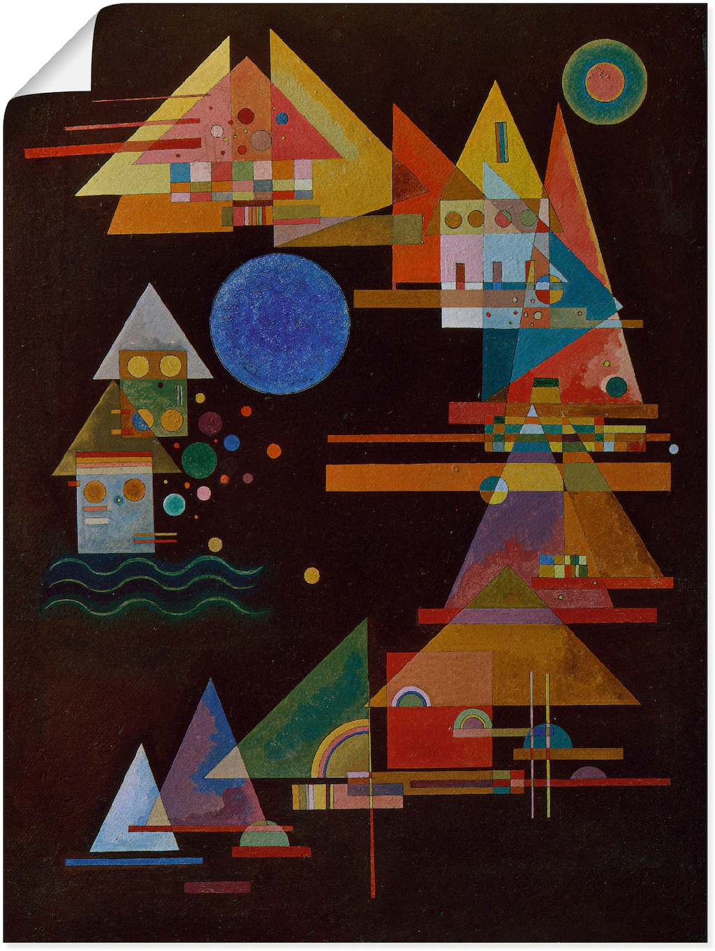Artland Kunstdruck »Spitzen im Bogen. 1927«, Muster, (1 St.), als Leinwandb günstig online kaufen