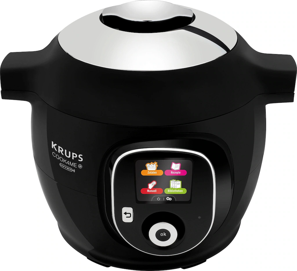 Krups Multikocher »CZ7158 Cook4Me+ Connect«, elektr. Schnellkochtopf, 150 v günstig online kaufen