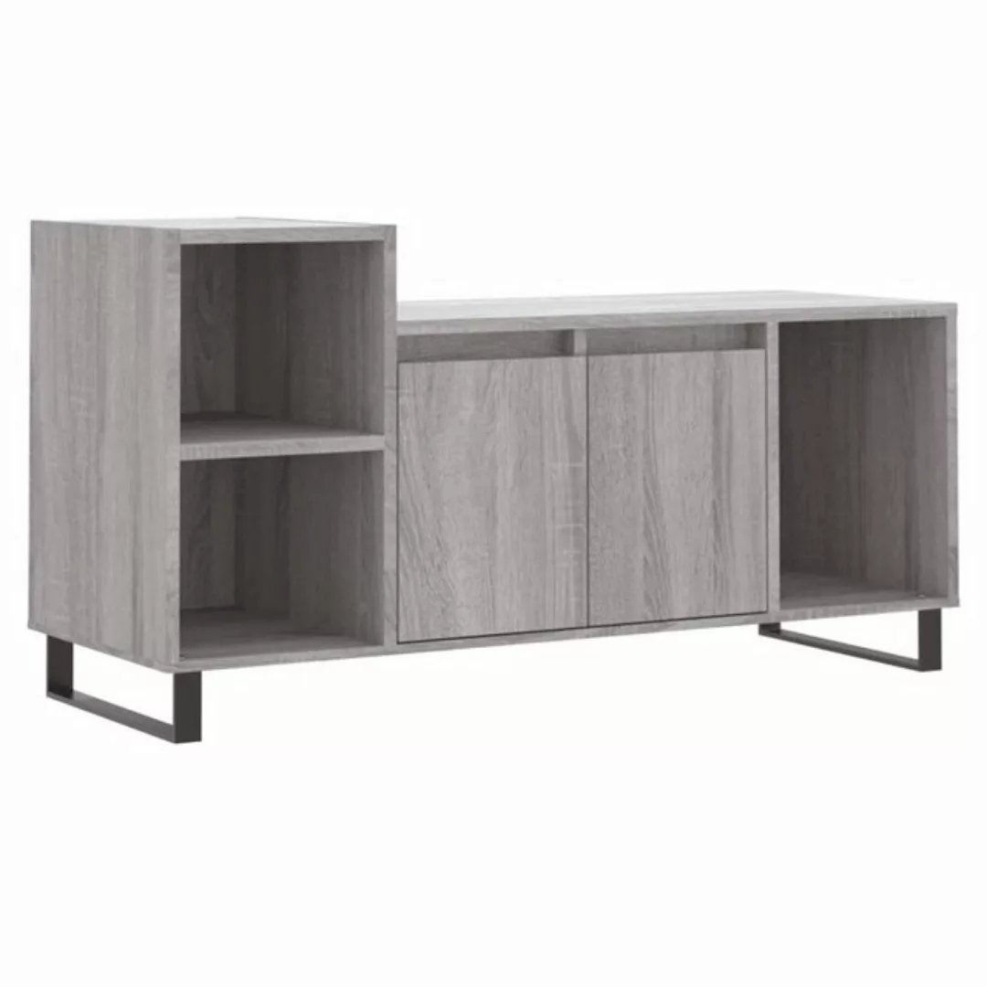 vidaXL TV-Schrank TV-Schrank Grau Sonoma 100x35x55 cm Holzwerkstoff TV-Lowb günstig online kaufen