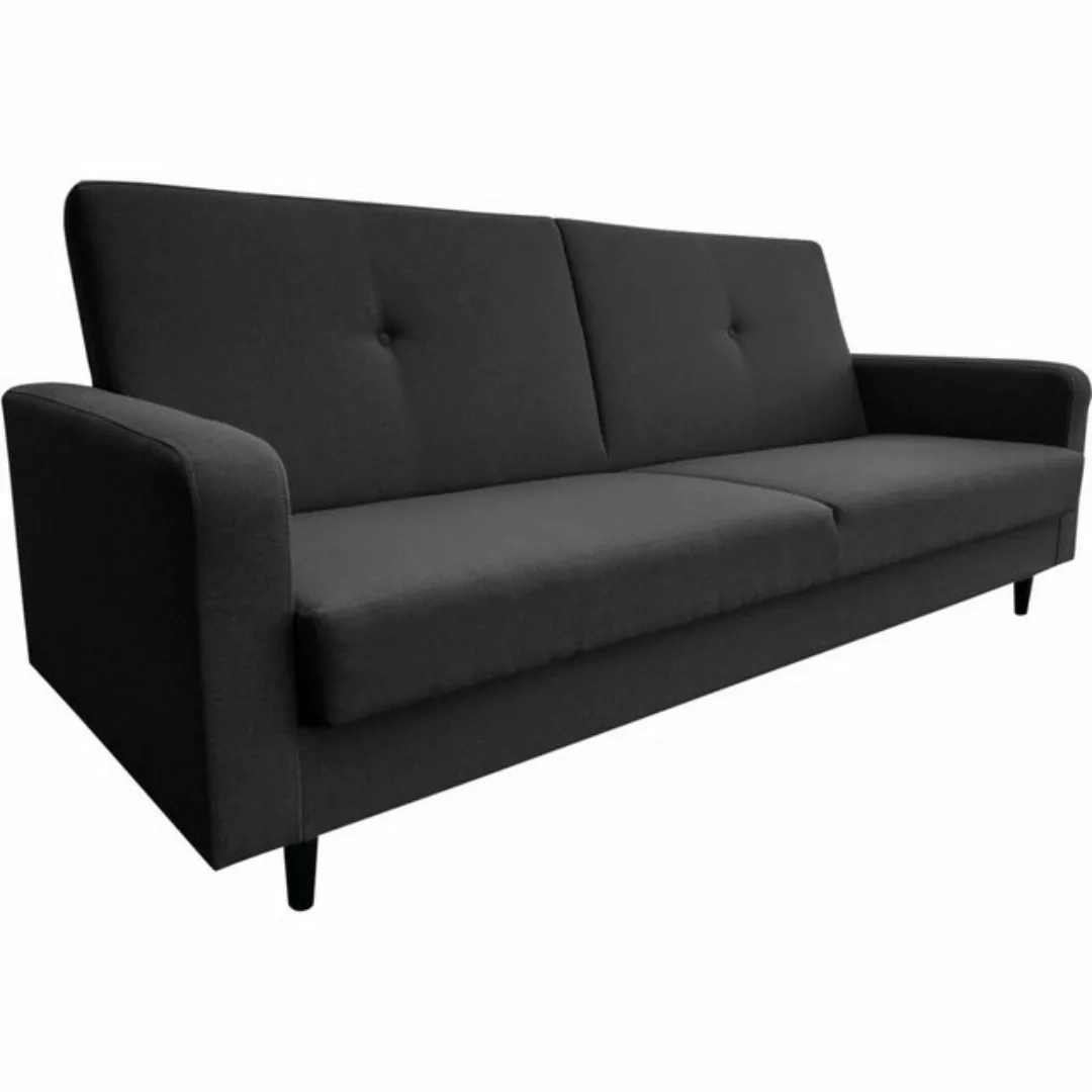 Beautysofa Loungesofa Modernes, stilvolles Schlafsofa für 3 Personen NINA, günstig online kaufen