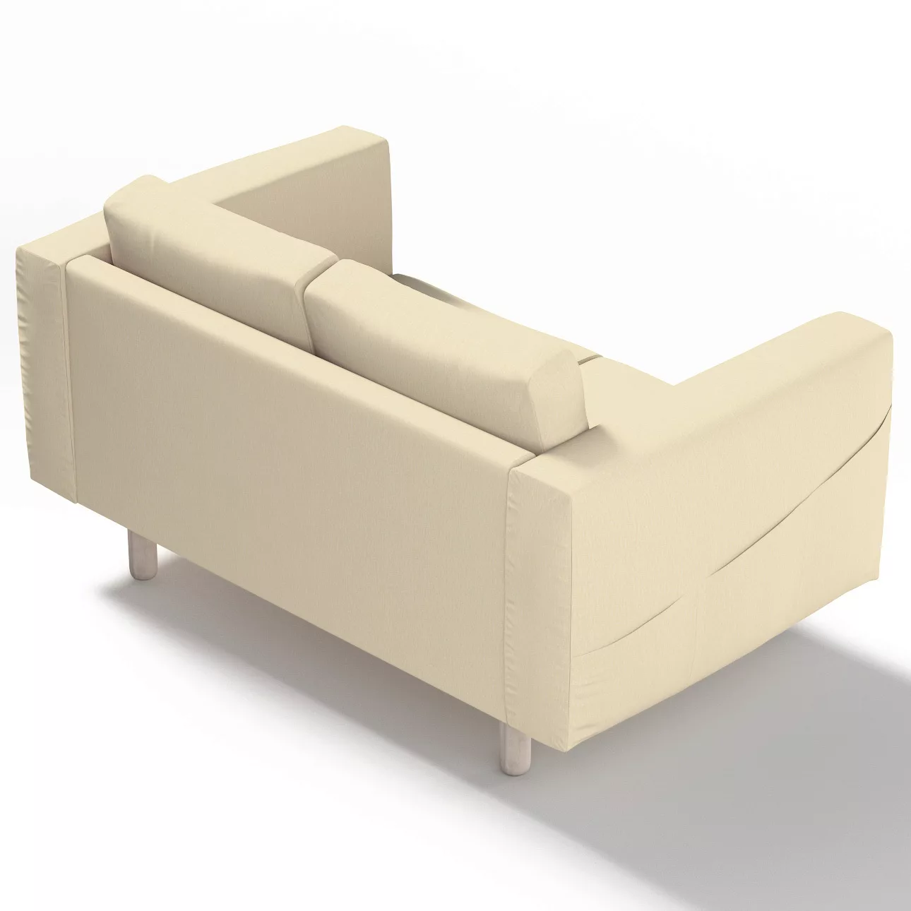 Bezug für Norsborg 2-Sitzer Sofa, vanille, Norsborg 2-Sitzer Sofabezug, Che günstig online kaufen