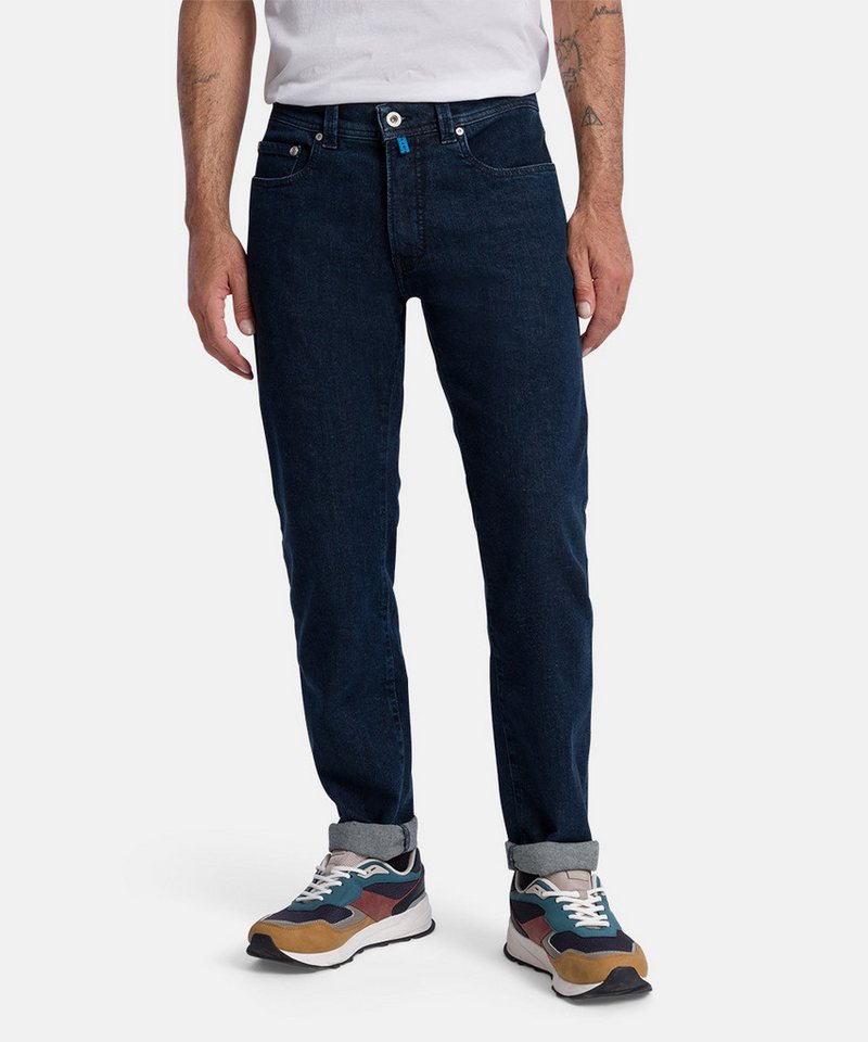 Pierre Cardin Jeans Lyon Tapered Future Flex Dunkel Blau - Größe W 42 - L 3 günstig online kaufen