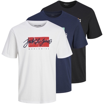 Jack & Jones  T-Shirt T-Shirt Tiley Kurzarmshirt 3er pack günstig online kaufen