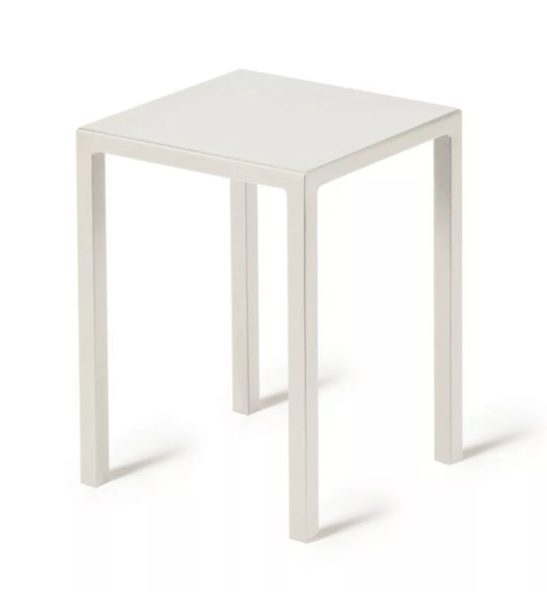 Hocker Quatris 32x32x45 cm perlweiß günstig online kaufen