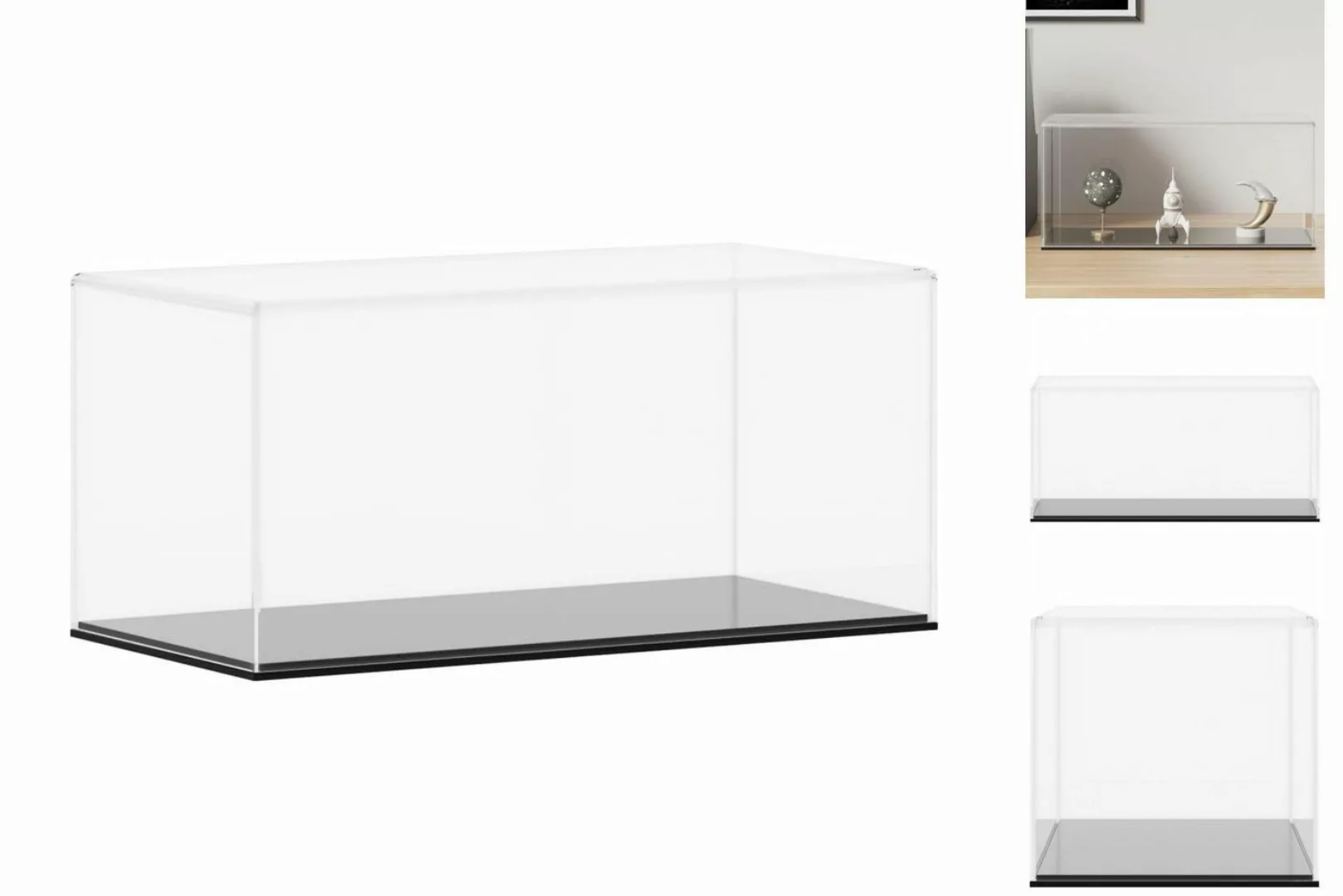 vidaXL Vitrine Vitrine Transparent 30x15x14 cm Acryl günstig online kaufen