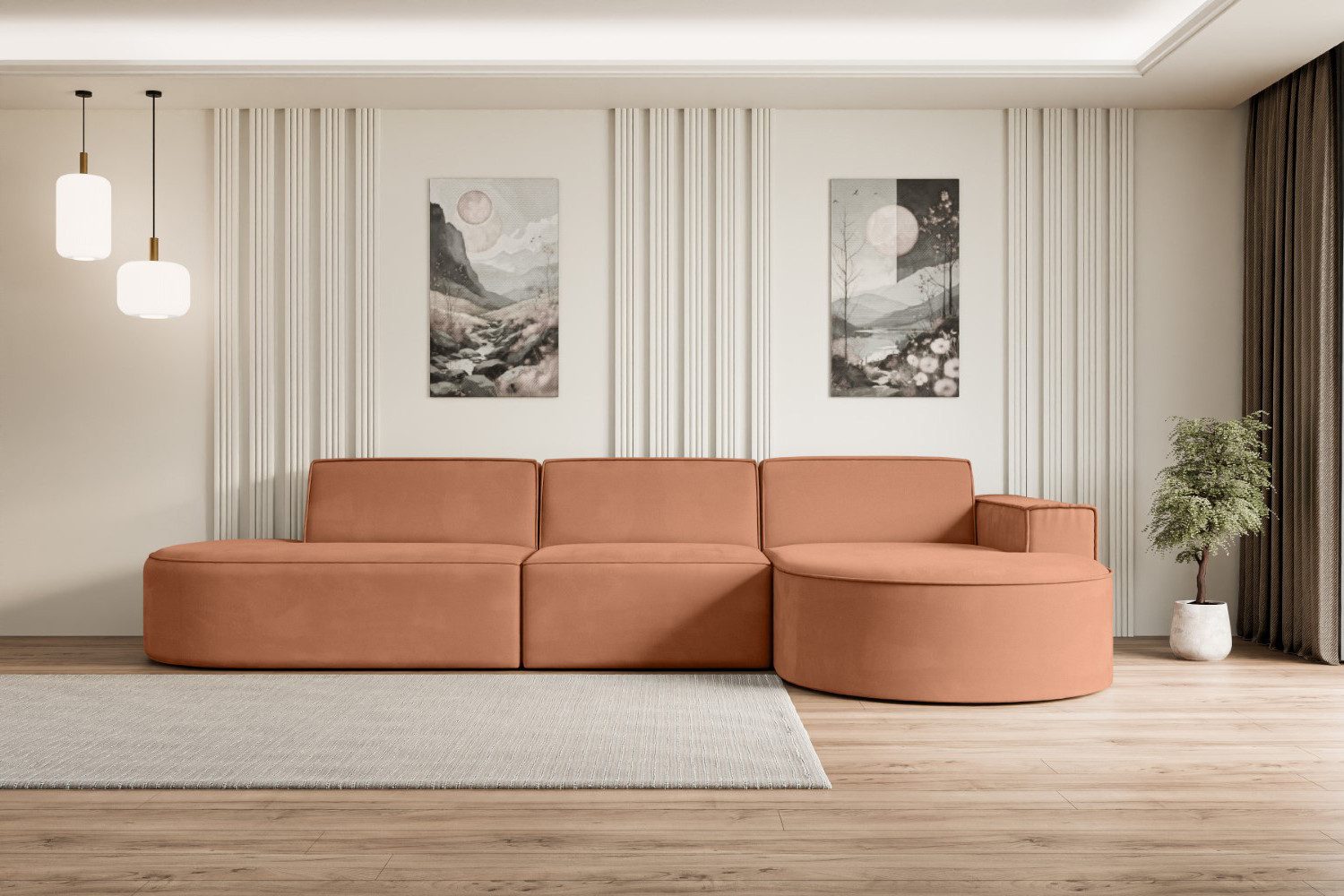 ALTDECOR Ecksofa MARI-L2, Sofa Praktische Bequeme günstig online kaufen