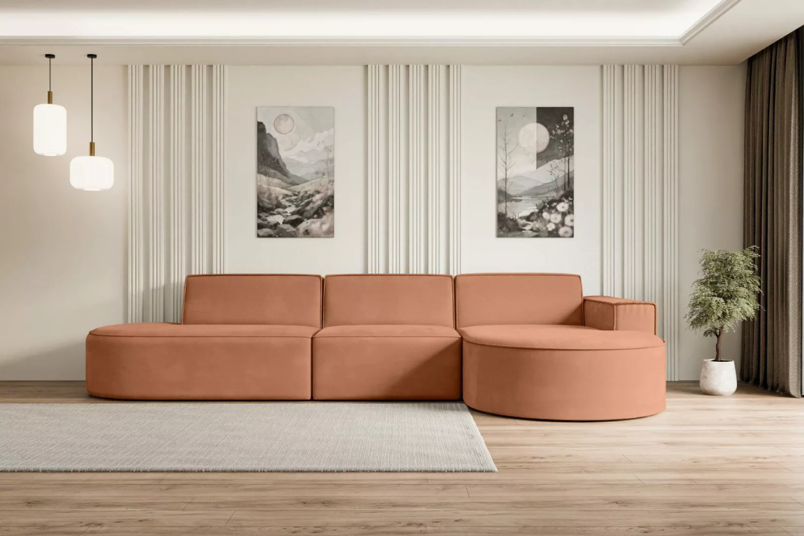 ALTDECOR Ecksofa MARI-L2, Sofa Praktische Bequeme günstig online kaufen
