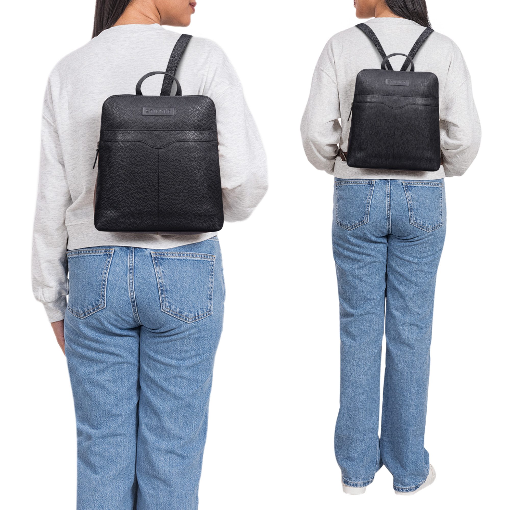 STILORD Cityrucksack "Heidi" Eleganter Lederrucksack Damen günstig online kaufen