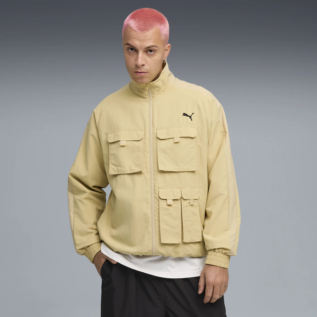 PUMA Trainingsjacke "T7 Cargo Relaxed Trainingsjacke Herren" günstig online kaufen