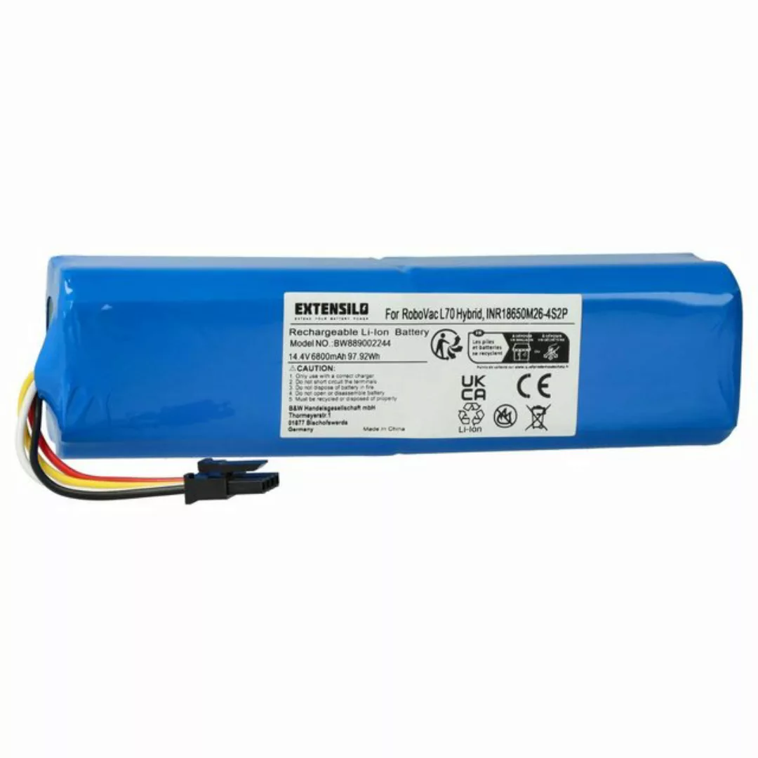 Extensilo passend für 360 X90, S6 Pro, S9, X95 Saugroboter (6800 mAh, 14,4 günstig online kaufen