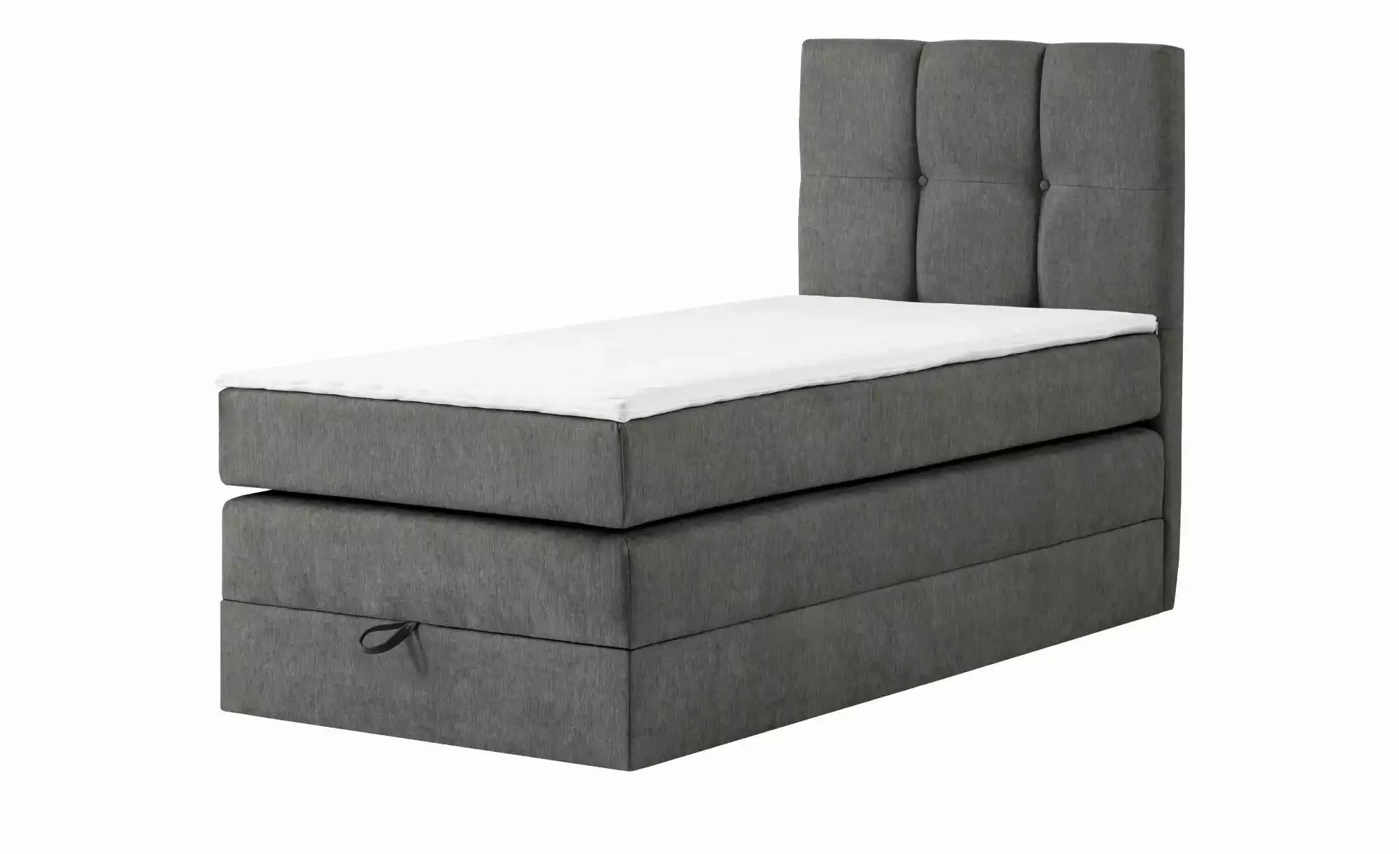 Boxspringbett mit Bettkasten Leeds ¦ grau Betten > Komfortbetten - Höffner günstig online kaufen