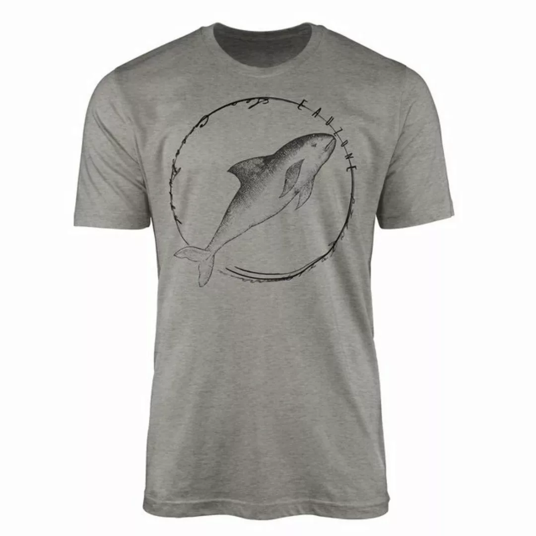 Sinus Art T-Shirt T-Shirt Tiefsee Fische - Serie: Sea Creatures, feine Stru günstig online kaufen