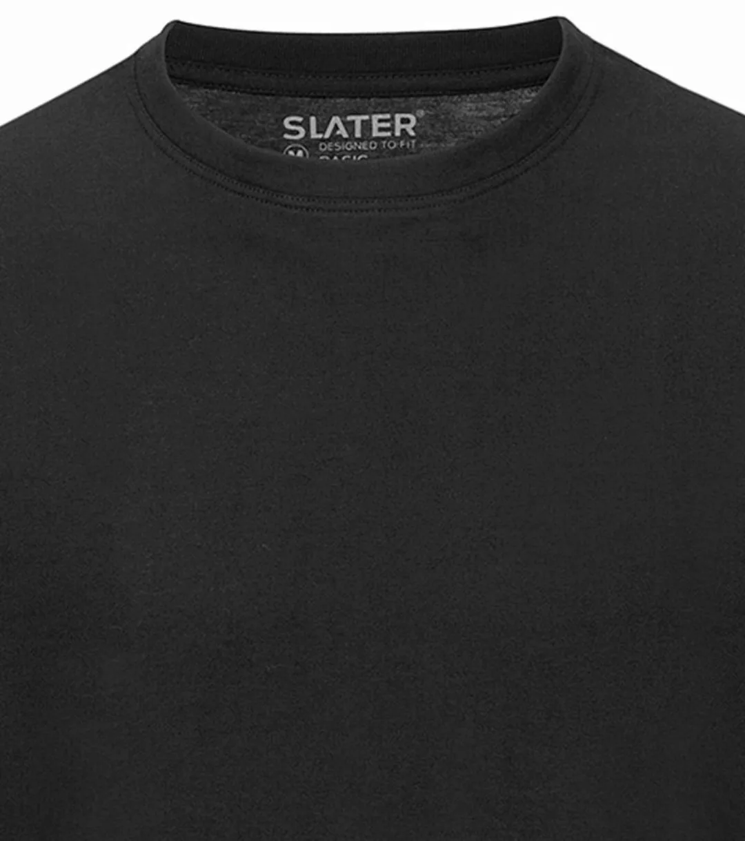 Slater 2er-Pack American T-shirt Schwarz - Größe XXL günstig online kaufen