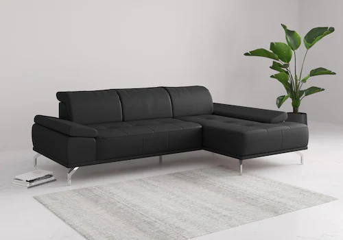 Places of Style Ecksofa "Caluna", Inkl.Sitztiefenverstellung, wahlweise mit günstig online kaufen