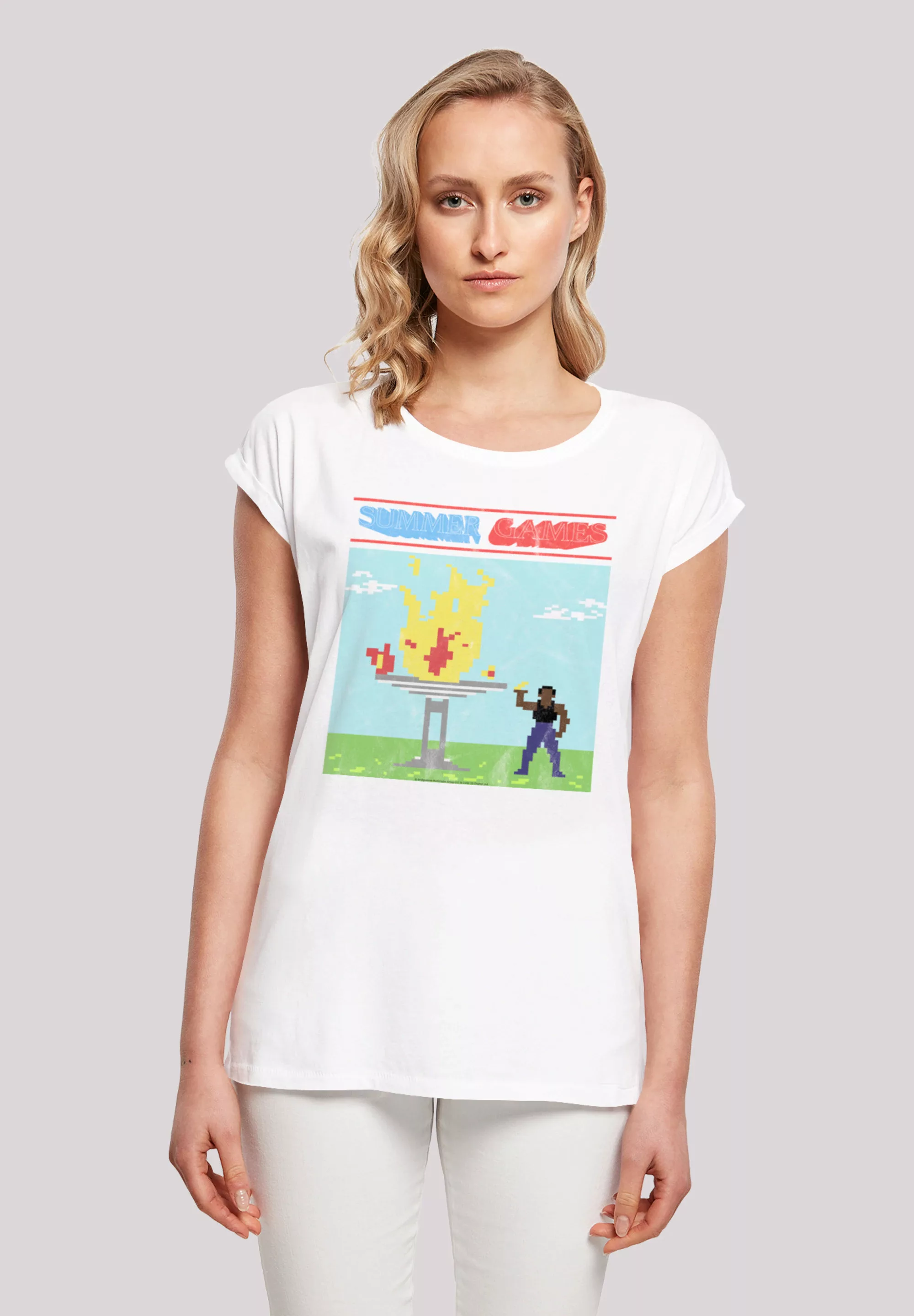 F4NT4STIC T-Shirt "Retro Gaming Summer Games", Print günstig online kaufen