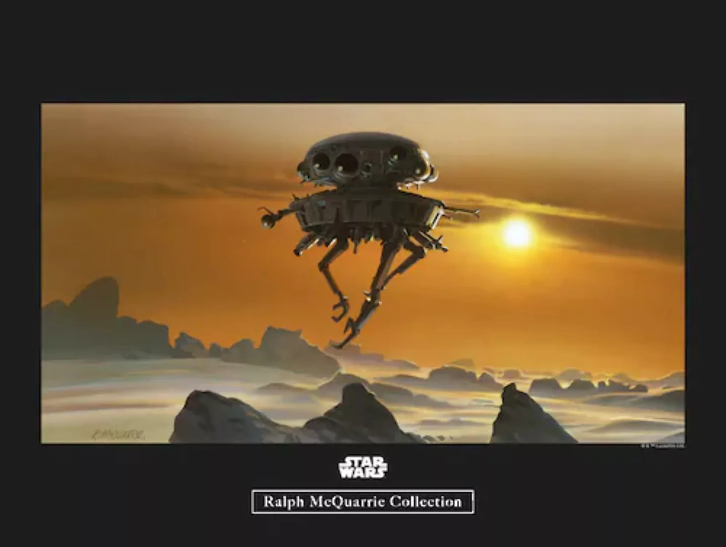 Komar Wandbild Star Wars Droid 40 x 30 cm günstig online kaufen