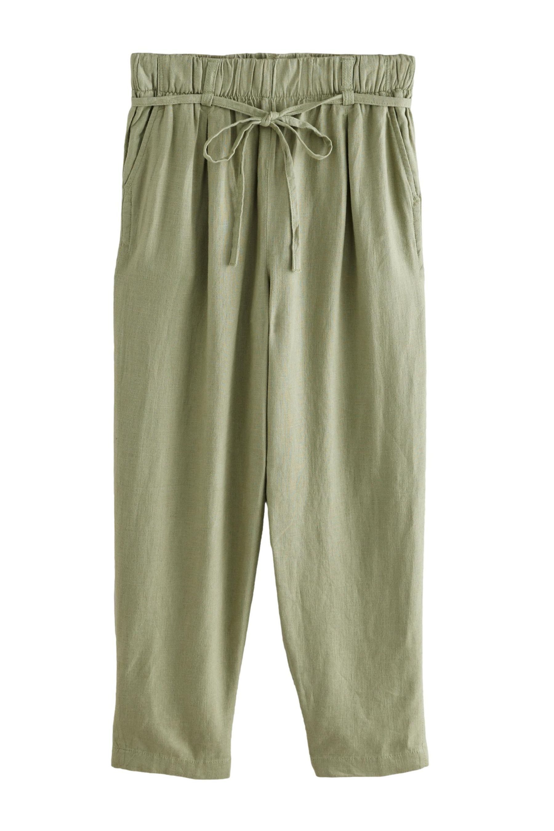 Next Leinenhose Hose mit Barrel-Bein und günstig online kaufen