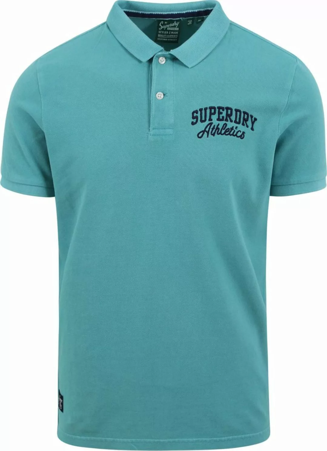 Superdry Classic Poloshirt Superstate Blau - Größe M günstig online kaufen