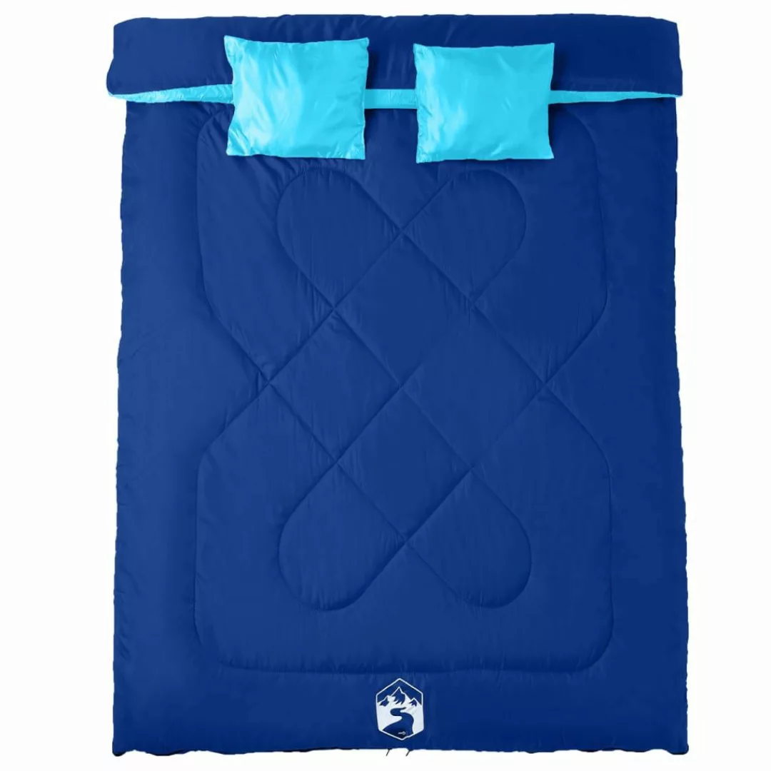vidaXL Schlafsack Doppelschlafsack mit Kissen Erwachsene günstig online kaufen