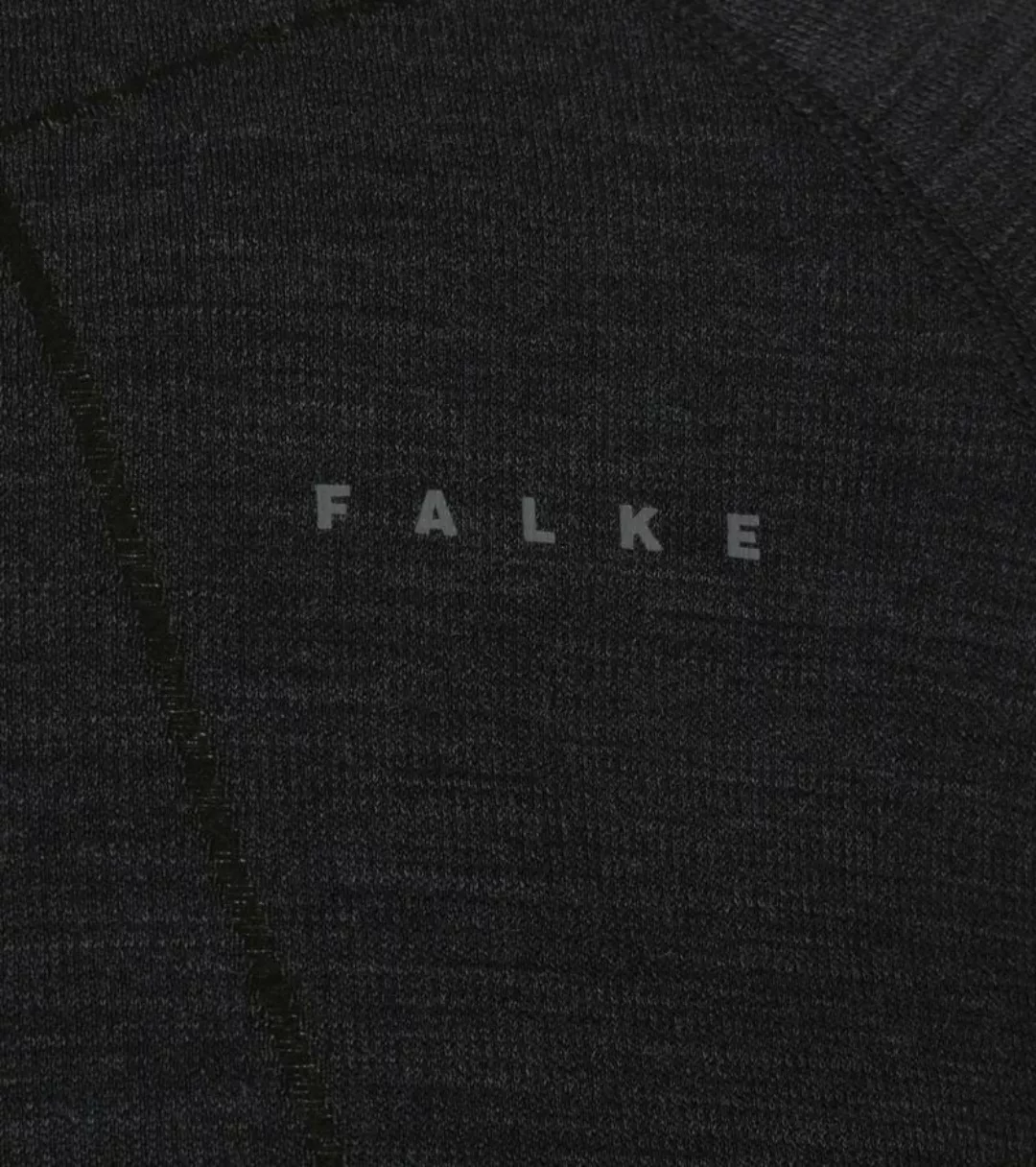 Falke Thermoshirt Woolmix Schwarz - Größe M günstig online kaufen