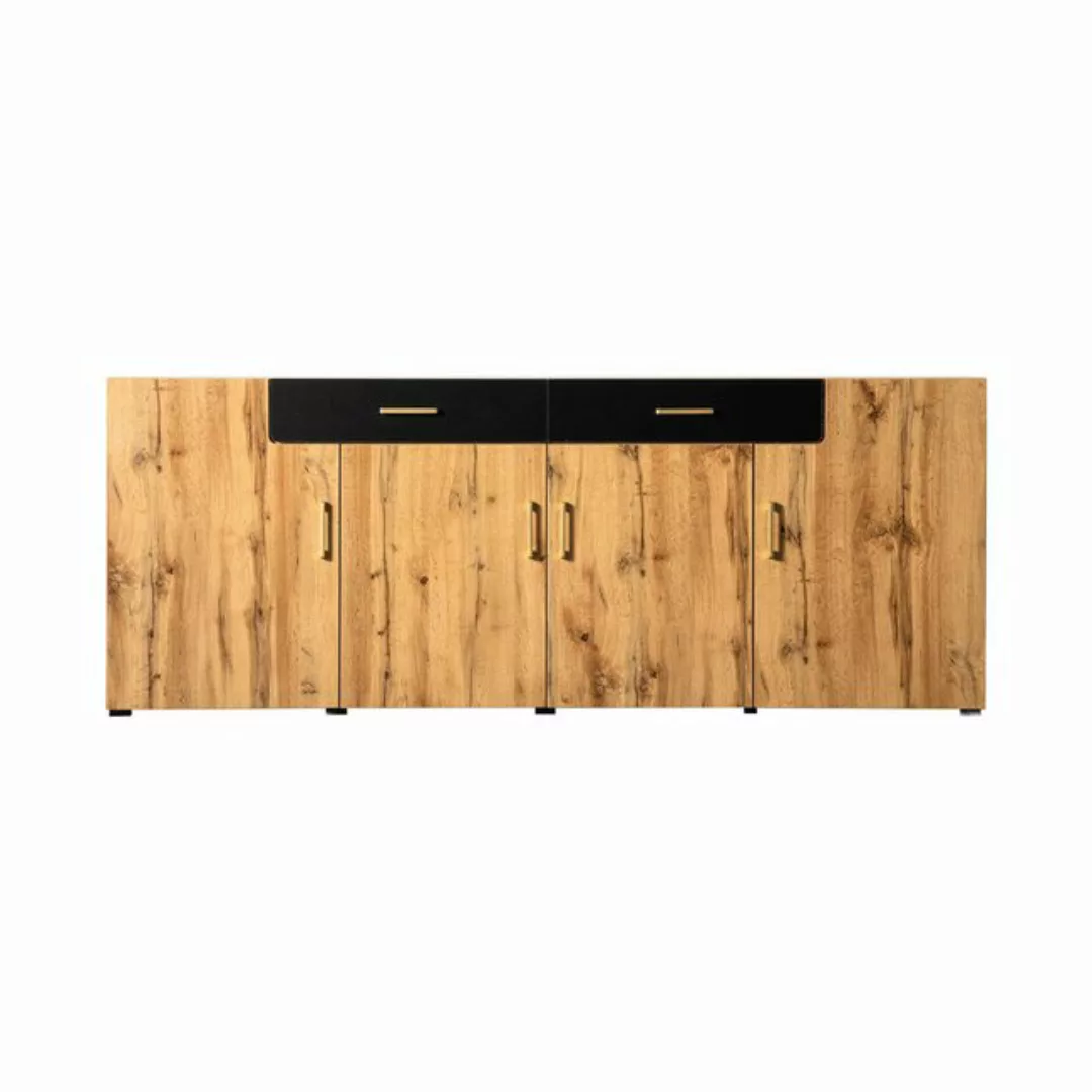 IDEASY TV-Schrank TV-Board,Küchenschrank, Aufbewahrungsschrank, (208 x 39.5 günstig online kaufen