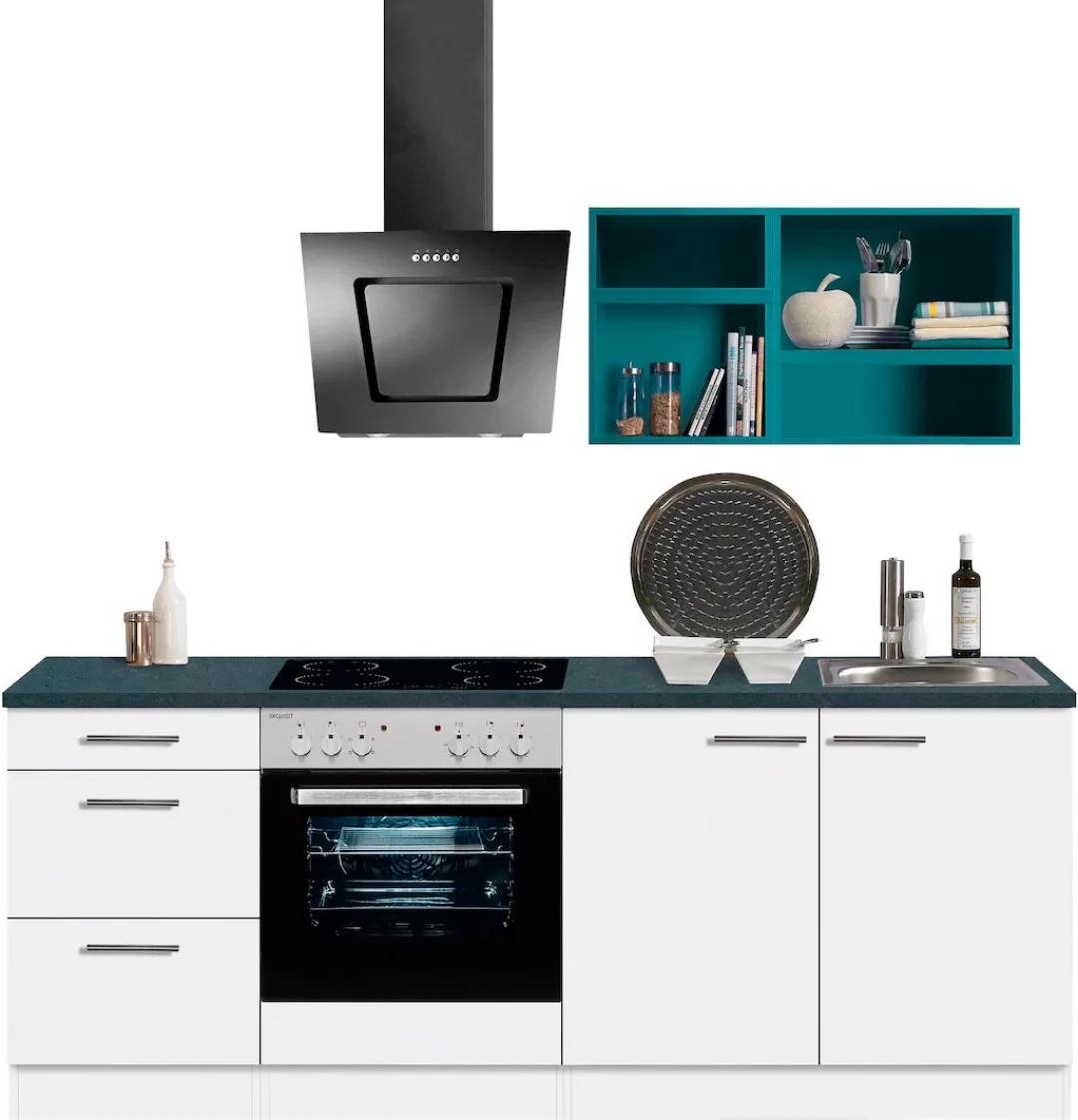 OPTIFIT Küchenzeile "Mini", ohne E-Geräte, Breite 210 cm günstig online kaufen
