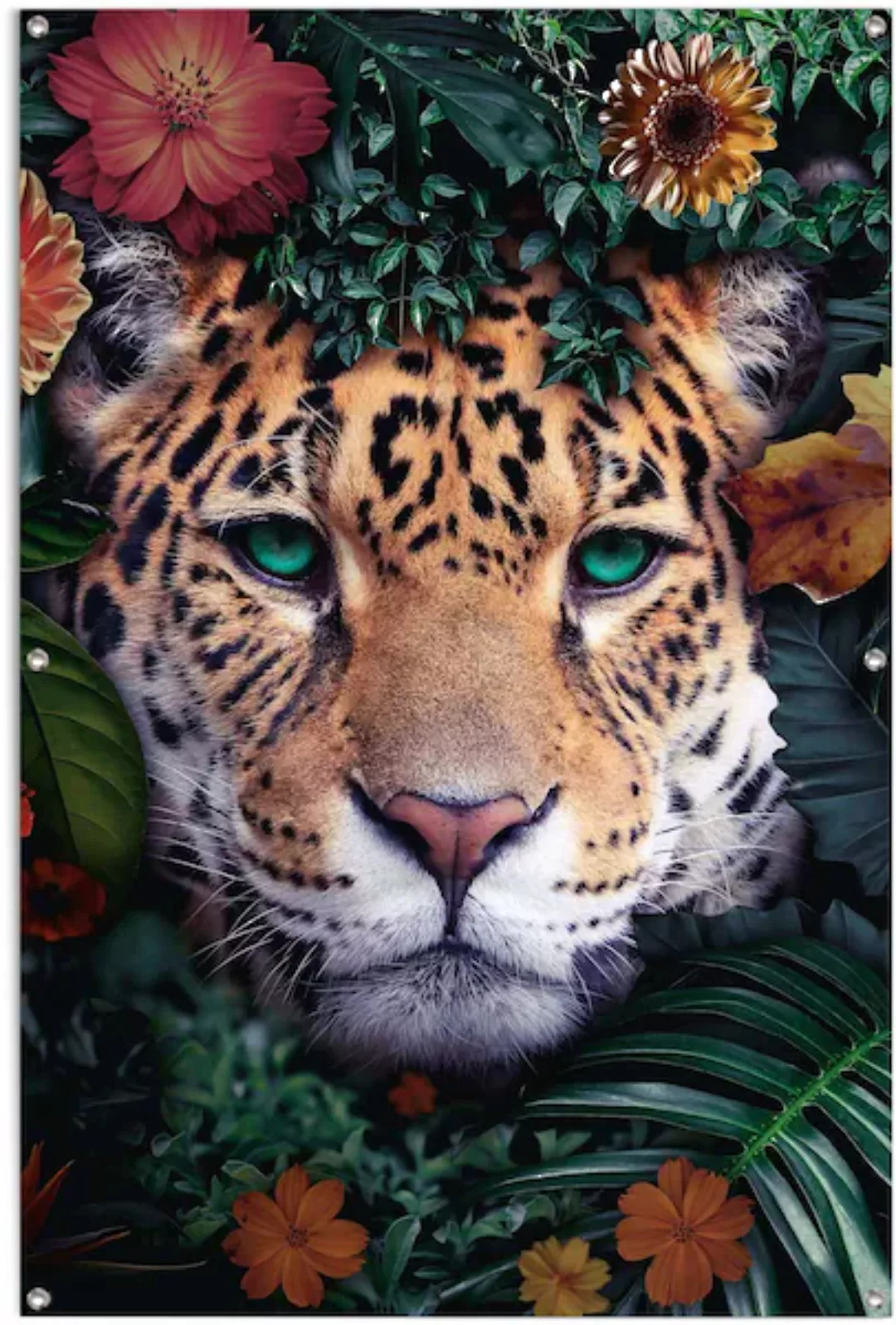 Reinders! Poster »Leopard«, leichtes und wasserfestes Gartenposter für den günstig online kaufen