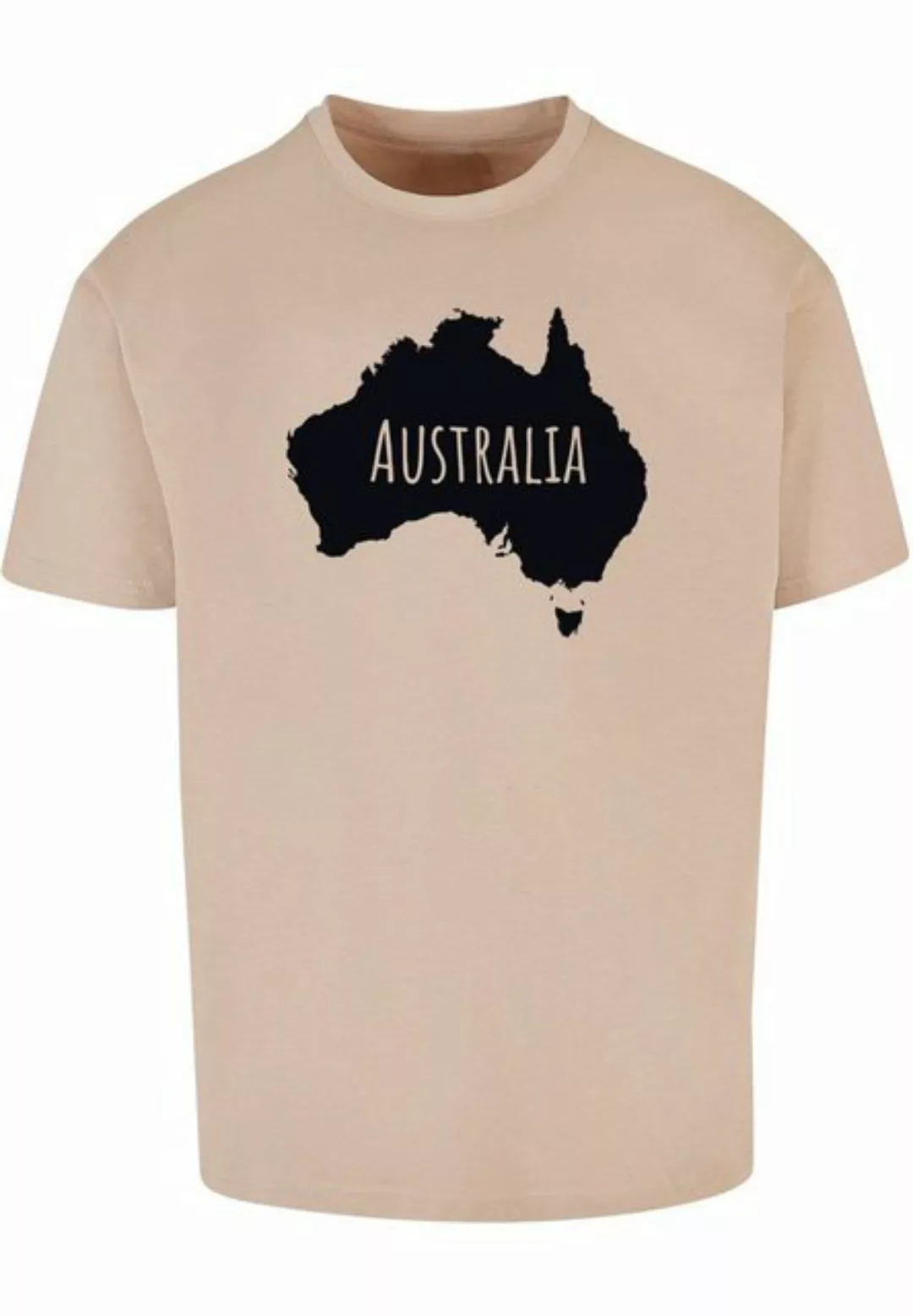 Merchcode T-Shirt Herren Australia Heavy Oversize Tee-BY102 (1-tlg) günstig online kaufen