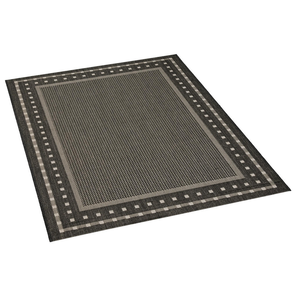 Webteppich Ambiente schwarz B/L: ca. 120x170 cm günstig online kaufen