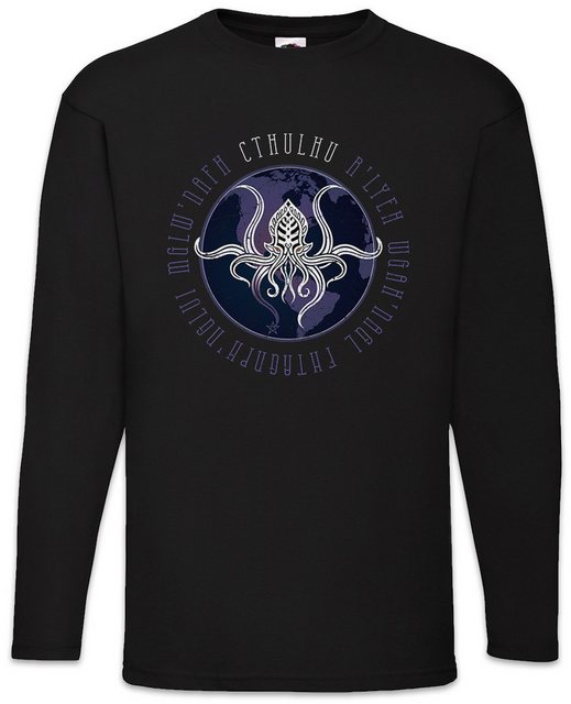 Urban Backwoods Langarmshirt Cthulhu J World Order Langarm T-Shirt HP Lovec günstig online kaufen