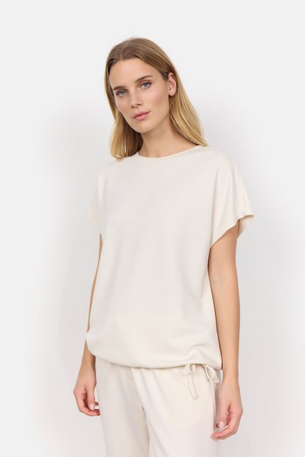 soyaconcept T-Shirt Soyaconcept T-Shirt Banu in Cream (1-tlg) Tunnelzugbänd günstig online kaufen