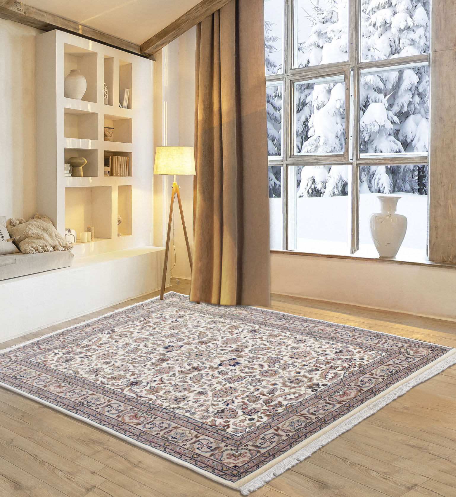 my home Orientteppich »BI Oriental«, rechteckig, 12 mm Höhe, reine Wolle, h günstig online kaufen