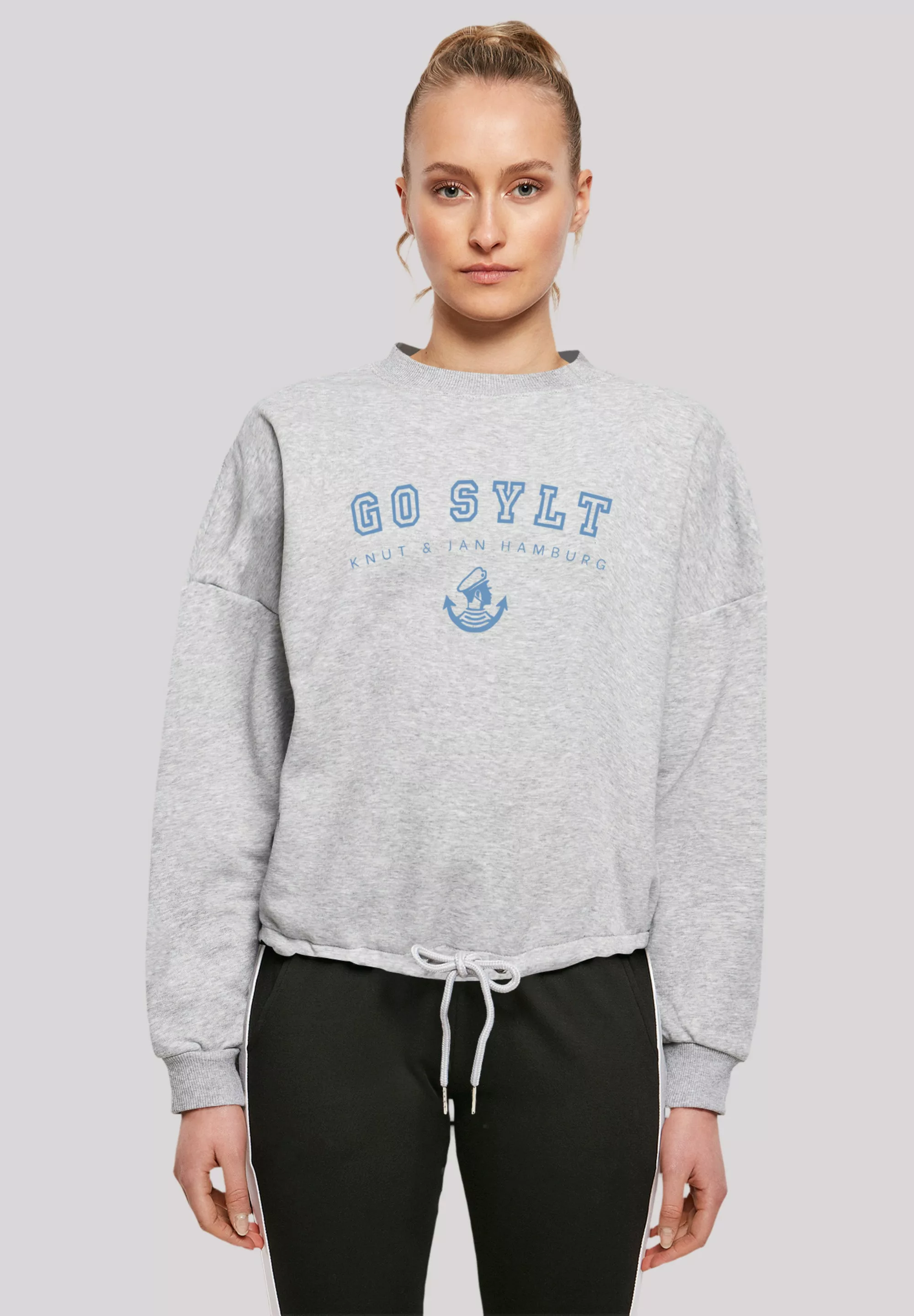 F4NT4STIC Sweatshirt "Go Sylt Knut & Jan Hamburg", Print günstig online kaufen