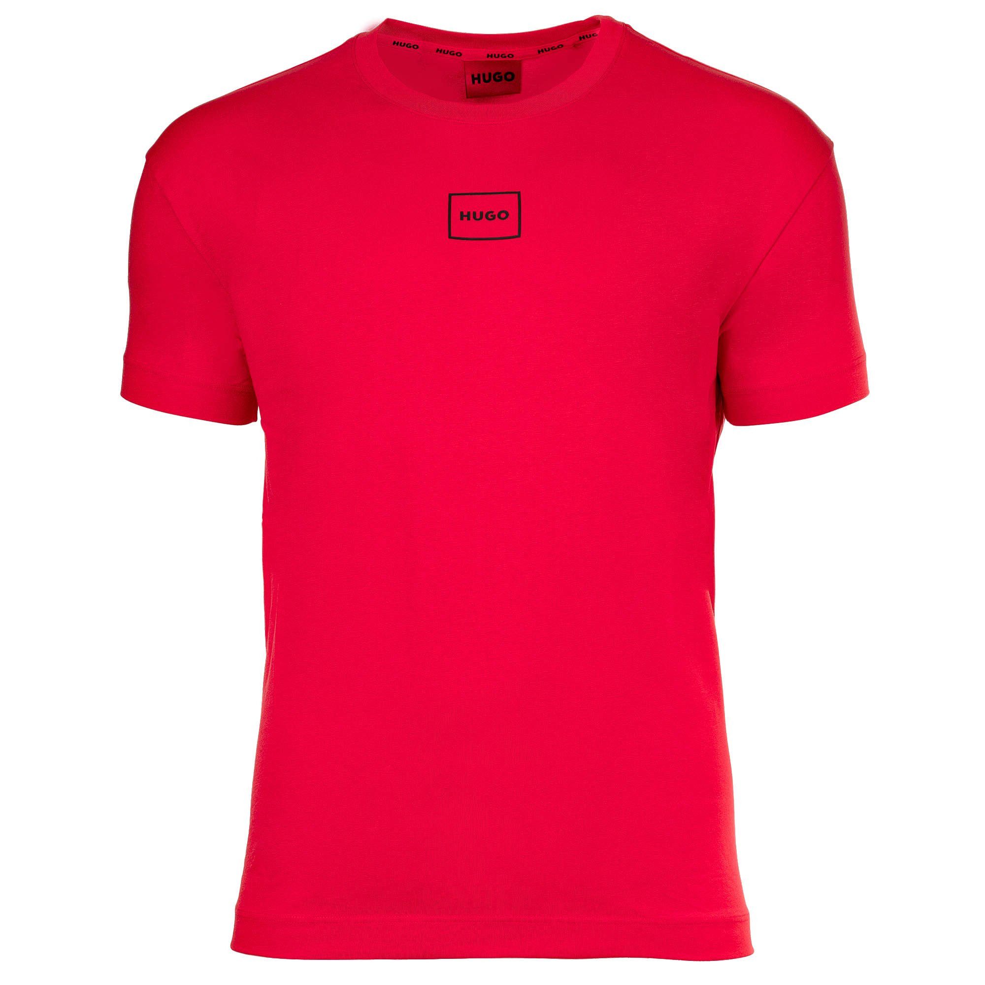 HUGO T-Shirt Laze T-Shirt mit Rundhalsausschnitt günstig online kaufen