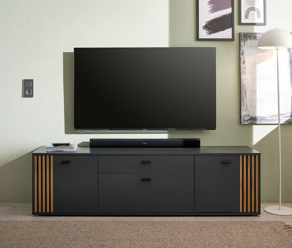 HBZ Lowboard "Dublin TV-Schrank, BxHxT 180x50x38cm", (1 St.), Breite 180cm, günstig online kaufen