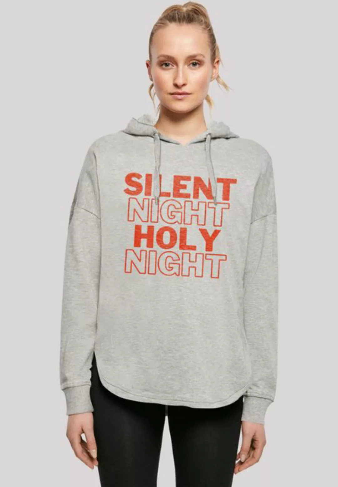 F4NT4STIC Kapuzenpullover "Silent Night Holy Night Weihnachten", Print günstig online kaufen