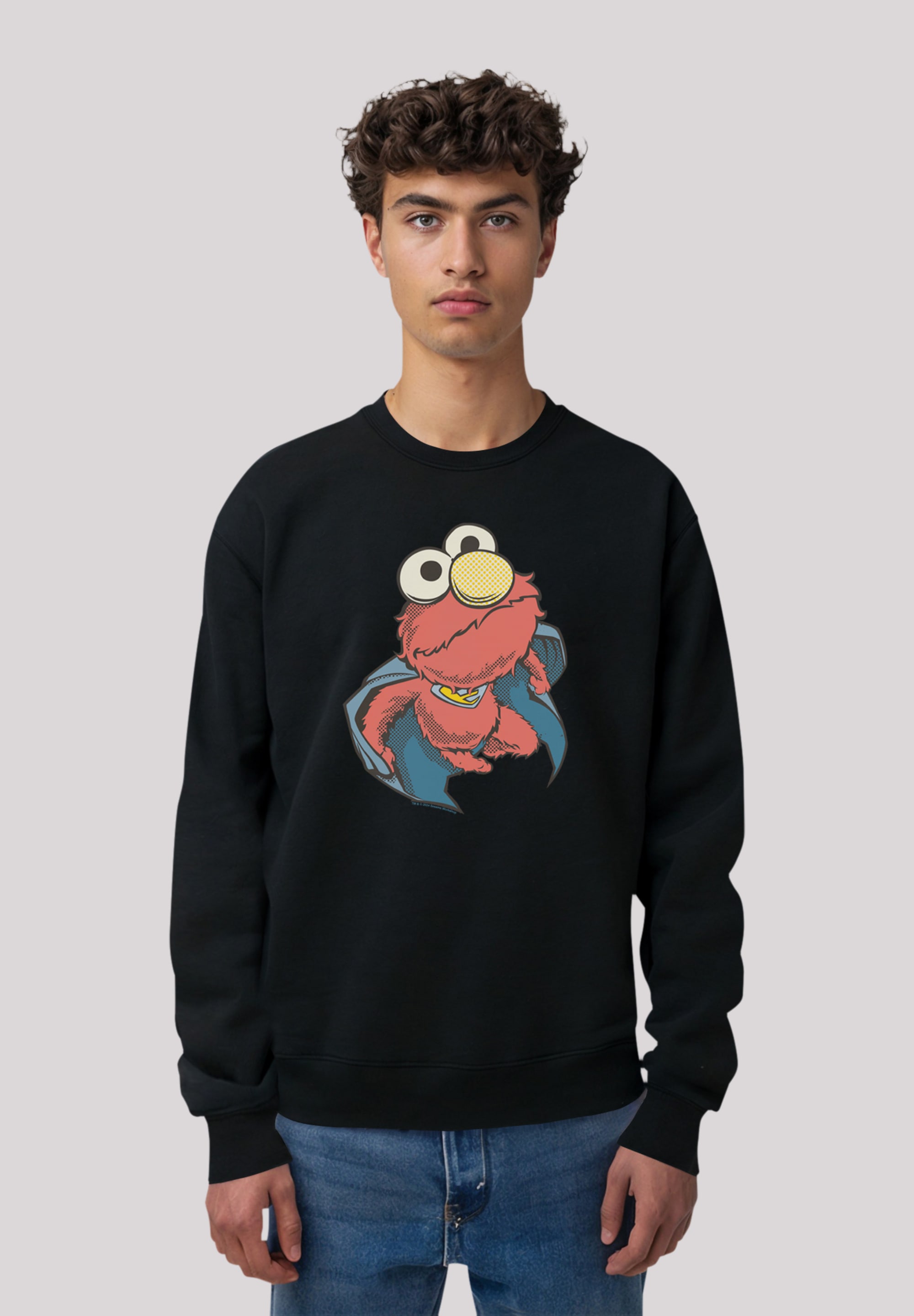 F4NT4STIC Sweatshirt "Sesamstraße Elmo Superhero", Premium Qualität günstig online kaufen