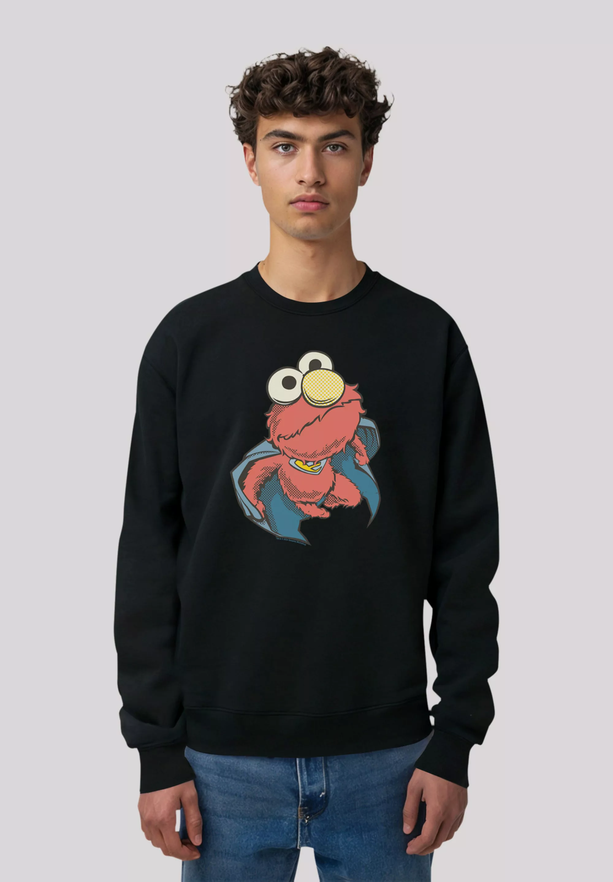 F4NT4STIC Sweatshirt "Sesamstraße Elmo Superhero", Premium Qualität günstig online kaufen