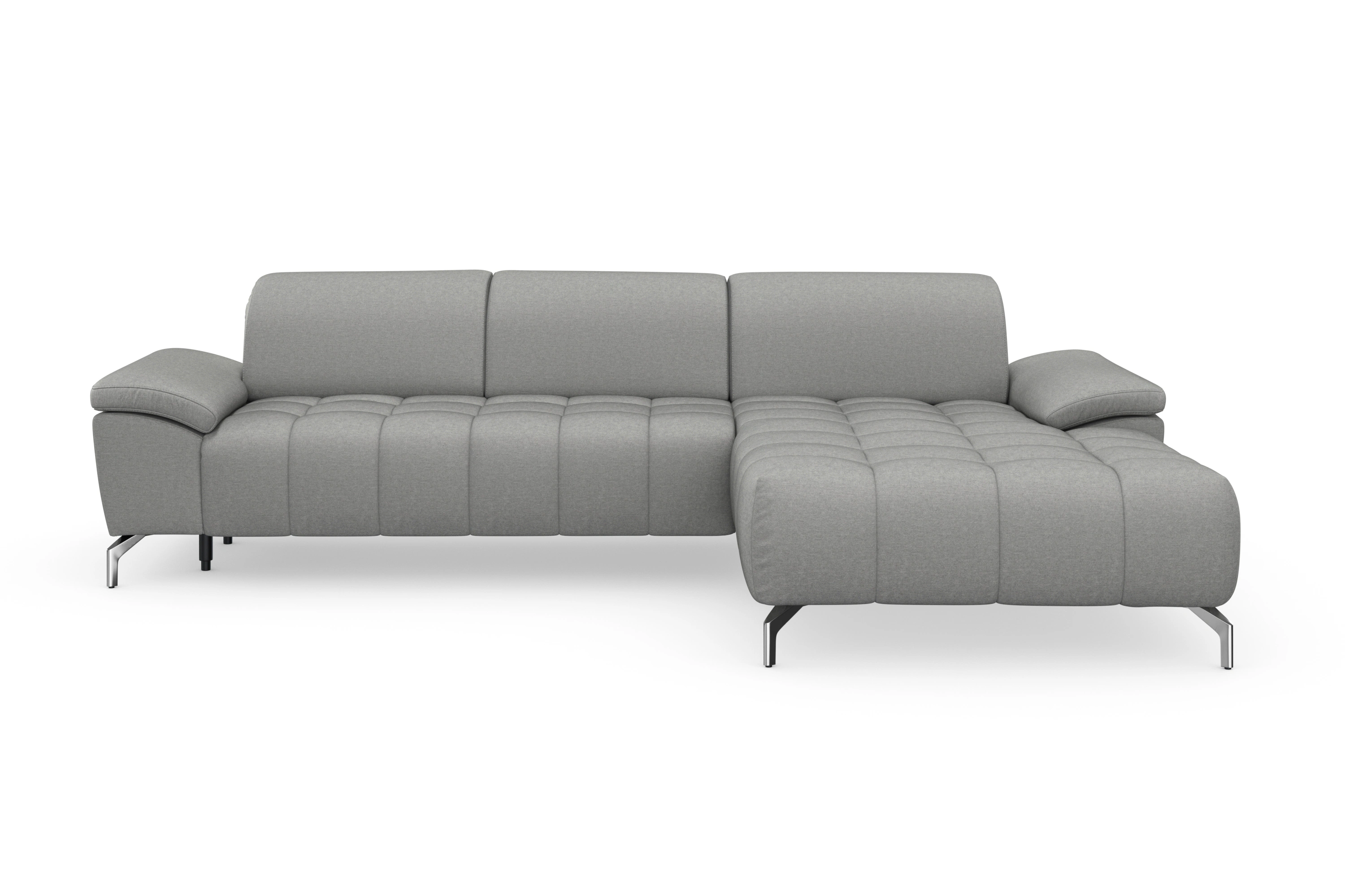 sit&more Ecksofa "Cool L-Form", wahlweise mit Kopfteilverstellung und Vorzi günstig online kaufen