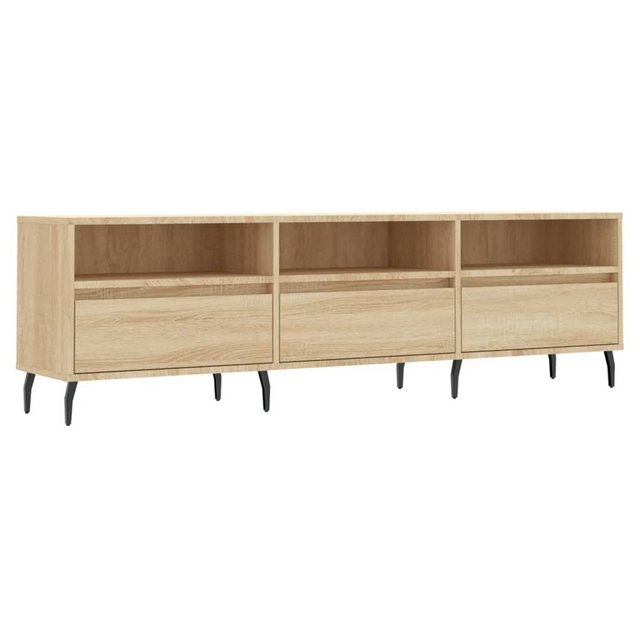 vidaXL TV-Schrank TV-Schrank Sonoma-Eiche 150x30x44,5 cm Holzwerkstoff (1-S günstig online kaufen