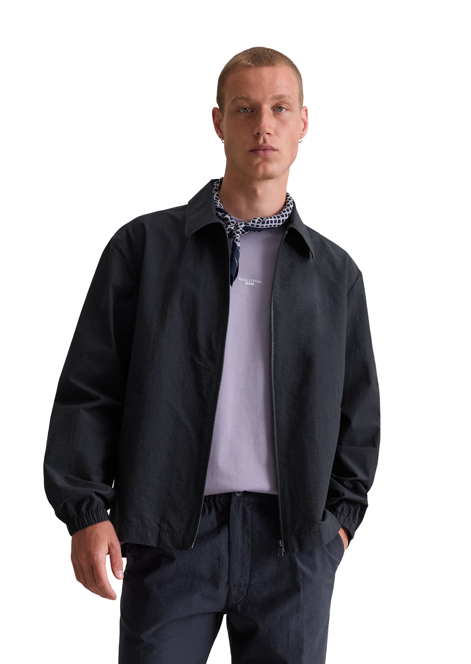 Marc OPolo DENIM Outdoorjacke "aus strukturiertem Bio-Baumwoll-Mix", ohne K günstig online kaufen