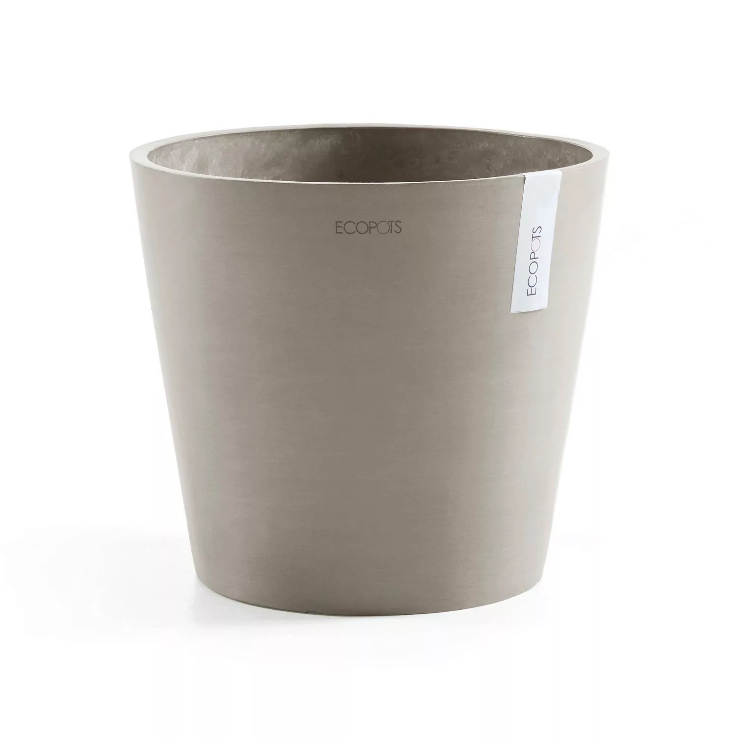 ECOPOTS Blumentopf "Amsterdam 30 + Wassersystem Taupe" günstig online kaufen