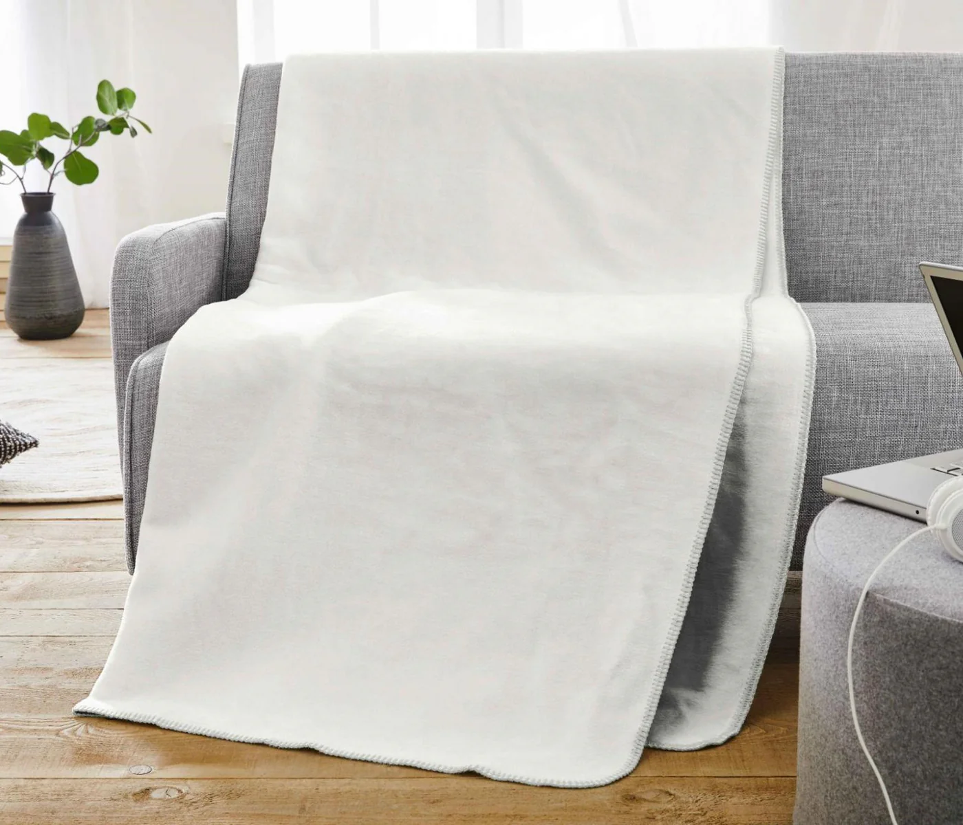 Kuscheldecke | Wohndecke | Decke | Doubleface günstig online kaufen